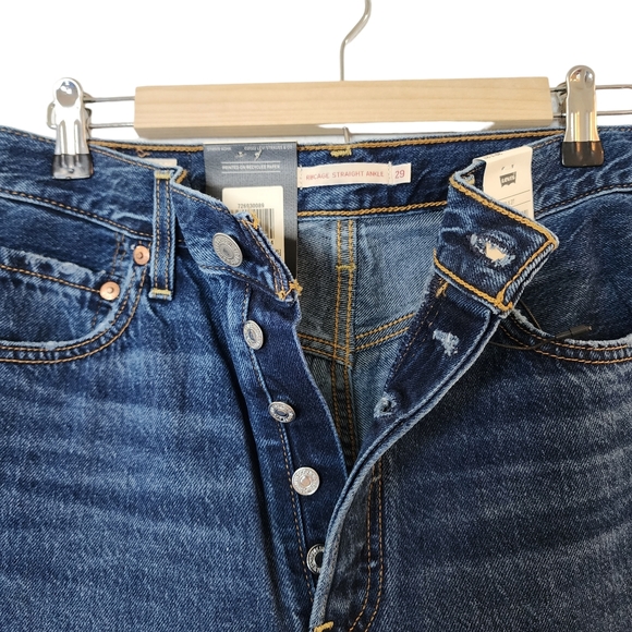 Levi's Ribcage Straight Ankle Jean - Picture 9 of 12